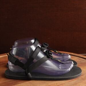 Luna Sandals Unisex SZ M7.5 W9.5 BLK Venado 2.0 Barefoot Minimalist Outdoor Shoe